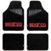 Sparco Kit de Tapetes Alcatifa Vermelho