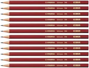 Stabilo Lápis de Carvão HB Envernizado