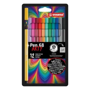 Stabilo Pen 68 Arty Caixa de 12 Un.