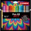 Stabilo Pen 68 Arty Caixa de 24 Un.
