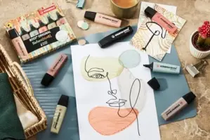 Stabilo Sublinhador Verde Caqui 10 Unidades