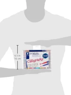 Staedtler Canetas de Feltro Ponta Dupla Caligrafia 24 uni
