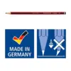 Staedtler Lápis de Grafite Hexagonal 2mm Vermelho
