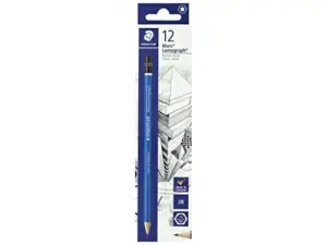 Staedtler Lápis de Grafite Lumograph 100 2B Pacote com 12