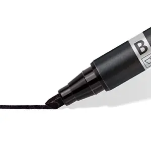 Staedtler Marcador Permanente Lumocolor Duo Preto