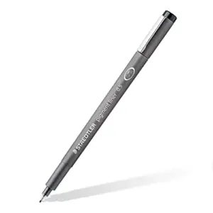 Staedtler Marcador Preto 0,4 mm Apagável