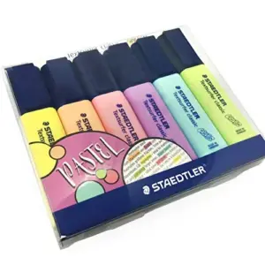 Staedtler Sublinhador Fluorescente Pastel 6 un.