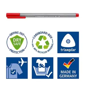 Staedtler Triplus Fineliner Pastel 0.3mm Caneta