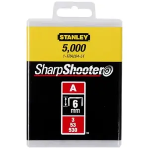 Stanley Agrafos Tipo A 1-TRA204-5T 6mm