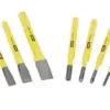Stanley Cinzel 12 Peças Aço Resistente