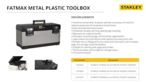 Stanley Fatmax 1-95-615 49,7×29,3×29,5 cm