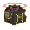 Stanley Nível a Laser Rotativo RL700L 600m Vermelho com Controle Remoto e Acessórios