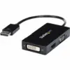 Startech.com Adaptador de Vídeo DisplayPort Macho – DVI-D HDMI VGA