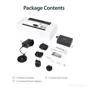 Startech.com Conversor Ethernet para Fibra SC Gigabit 1000Base-LX