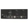 Startech.com Switch Kvm Displayport 2 Portas Duplas Áudio 7.1 Canais