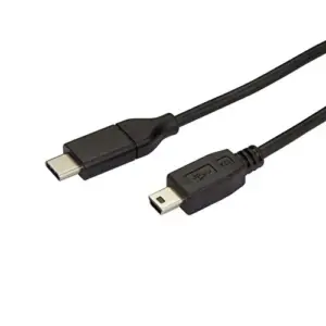 Startech Adaptador USB C Macho Mini-USB B Macho 2M Preto