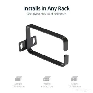 Startech Anel para Cabos Rack 1U Compatível com Padrão Standard