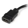 Startech Cabo Adaptador DVI-D Macho para HDMI Fêmea 20cm