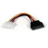 Startech Cabo Adaptador Molex 15cm LP4SATAFM6IN