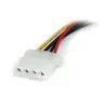 Startech Cabo Adaptador Molex 15cm LP4SATAFM6IN