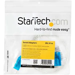 Startech Cabo Adaptador USB para RS232 DB9 0.9m