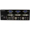 Startech Switch KVM 2 portas DVI VGA Áudio USB