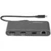 Startech TB3DKM2DPL Docking Station Thunderbolt 3 com 2 DisplayPort