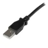 Startech USB A Macho para USB B Macho 2m Angulo Esquerdo