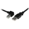 Startech USB A Macho para USB B Macho 2m Angulo Esquerdo