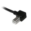 Startech USB A Macho para USB B Macho 2m Angulo Esquerdo