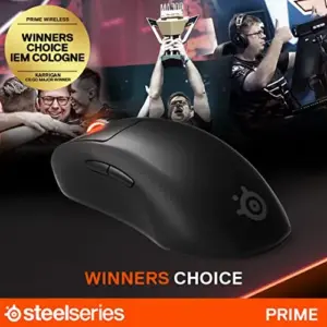 SteelSeries Prime 18000 CPI Óptico Com Fiação