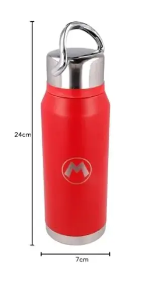 Stor Garrafa Térmica Colecionável Super Mario