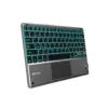 Subblim Smart Backlit Bluetooth Teclado Touchpad Cinzento Preto