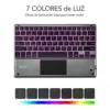 Subblim Smart Backlit Bluetooth Teclado Touchpad Cinzento Preto