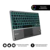 Subblim Smart Backlit Bluetooth Teclado Touchpad Cinzento Preto
