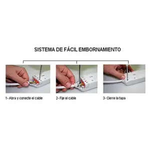 Solera ELK41216 5 Tomadas T/t Lateral 16A 250V