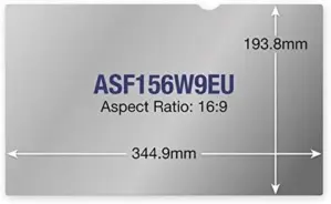 Targus Privacy Screen 15,6″ Widescreen Transparente