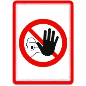 Tarifold Moldura Porta Anúncios Magnética Vermelha