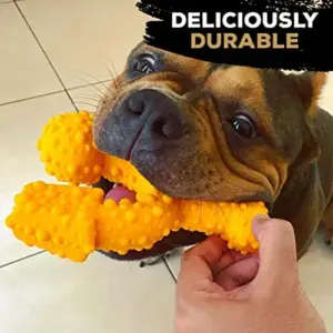 Tasty Bone Brinquedo Cão Trio Bone L I Am Chicken