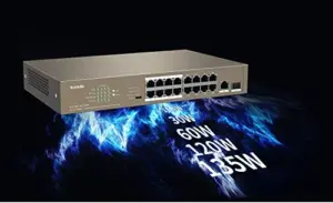Tenda TEG1116P Switch de Rede 16 Portas Gigabit PoE