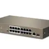 Tenda TEG1116P Switch de Rede 16 Portas Gigabit PoE
