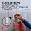Tesa Prego adesivo ajustável para azulejos 4kg