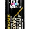 Tinta spray efeito cromado ouro 400ML