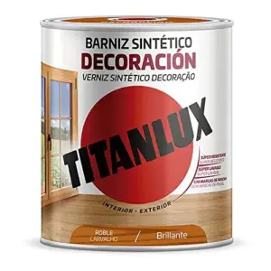 Titan Verniz Sintético Brilhante Carvalho 750ml
