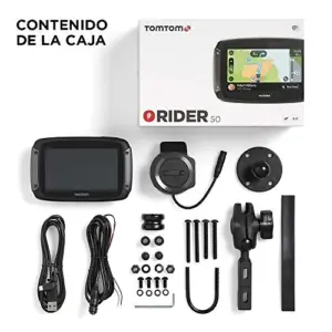 TomTom Rider GPS Moto Resistente ao Tempo 4.3″ Tela Sensível a Toque