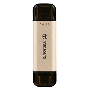 Transcend JetFlash 930C 128GB Gold USB-A 3.2