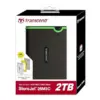 Transcend TS2TSJ25M3C 2TB Porta USB 3.1 Cinza