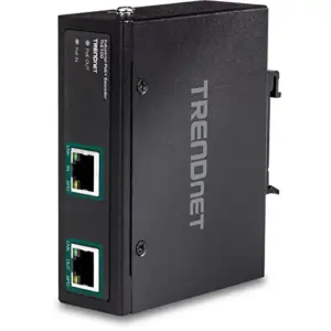 Trendnet TI-E100 Switch Industrial Gbit Poe+ Extensor 100m