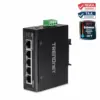 Trendnet TI-E50 Switch Industrial Fast Ethernet 5 Portas