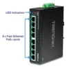 Trendnet TI-PE80 Switch 8 Port Fast Ethernet PoE+